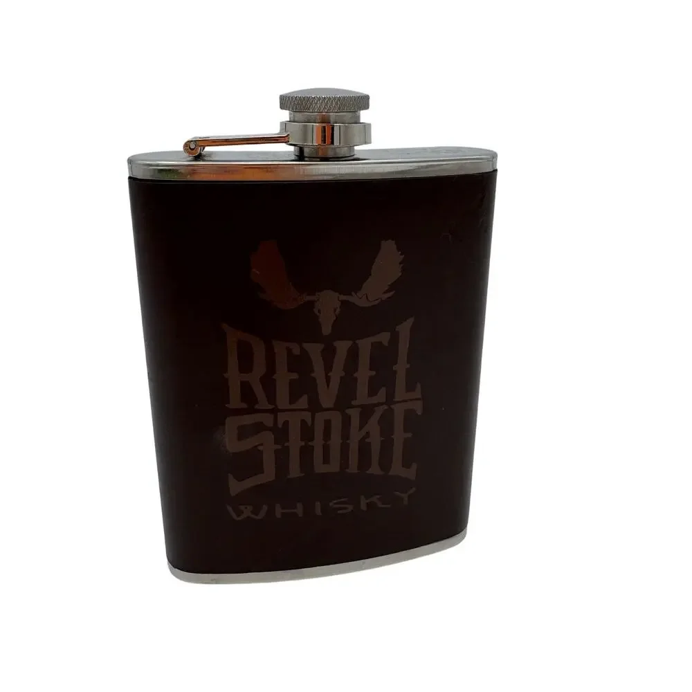 Revel Stoke Whisky Flask 8oz Stainless Steel Whiskey
